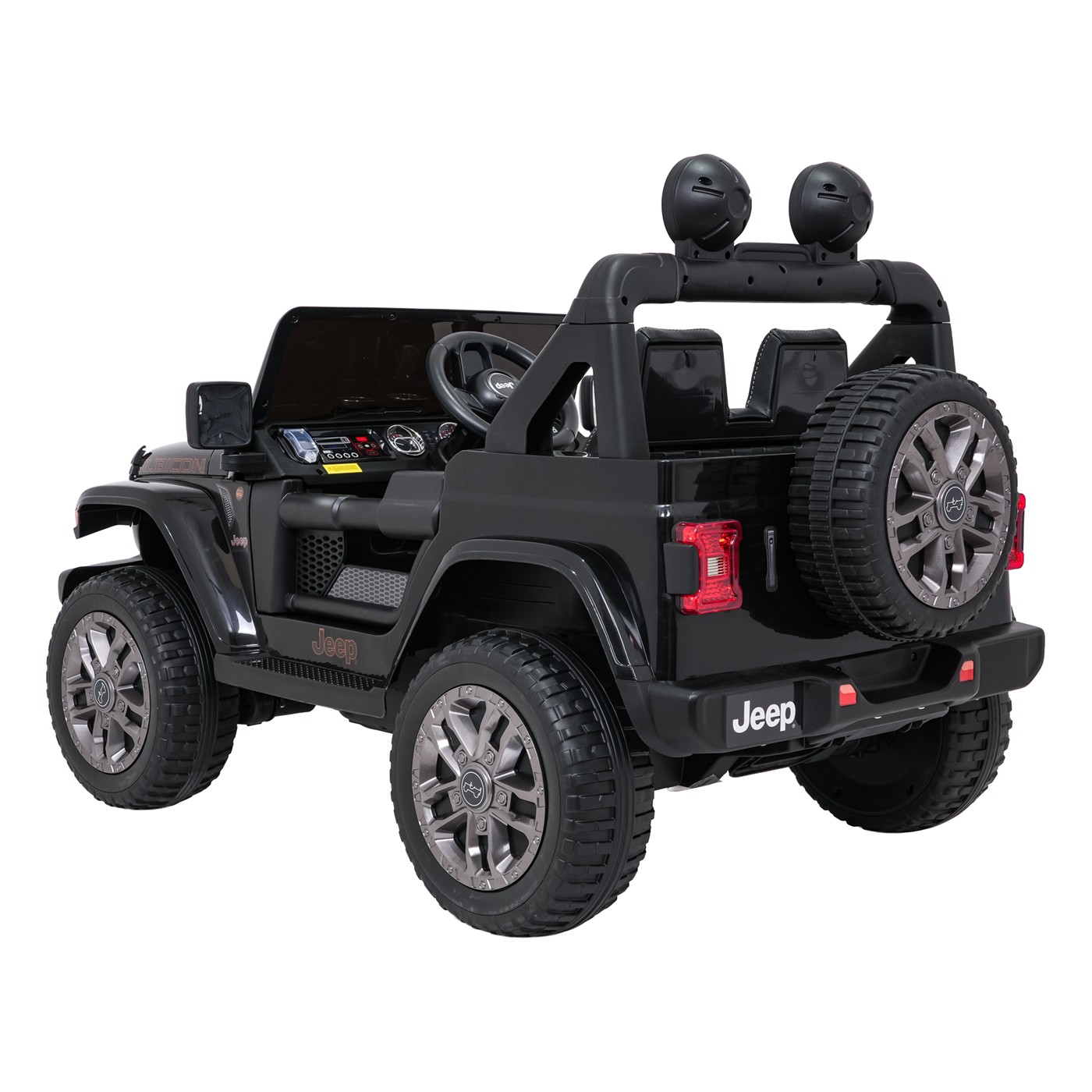Jeep Wrangler Rubicon LIFT čierne vozidlo