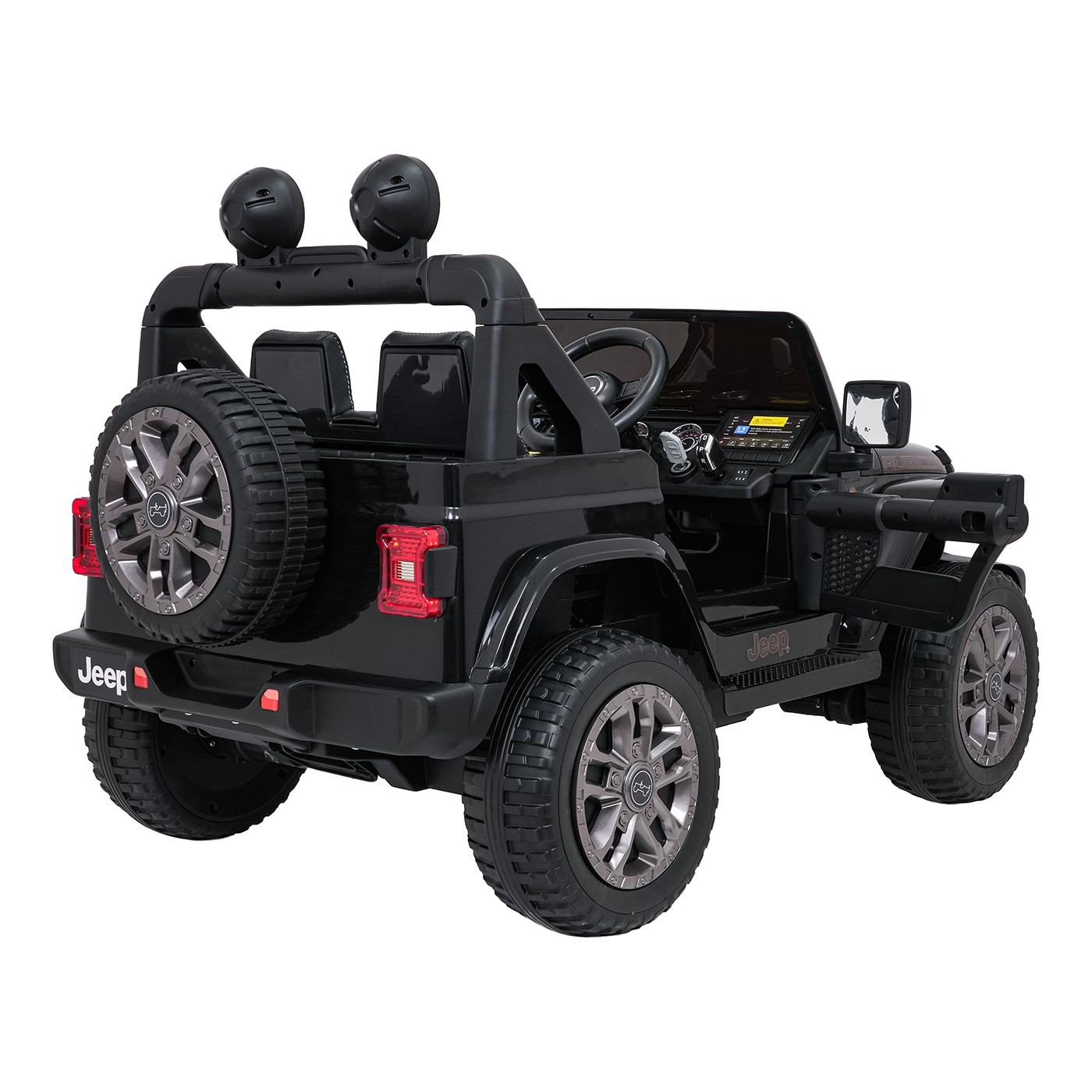 Jeep Wrangler Rubicon LIFT čierne vozidlo