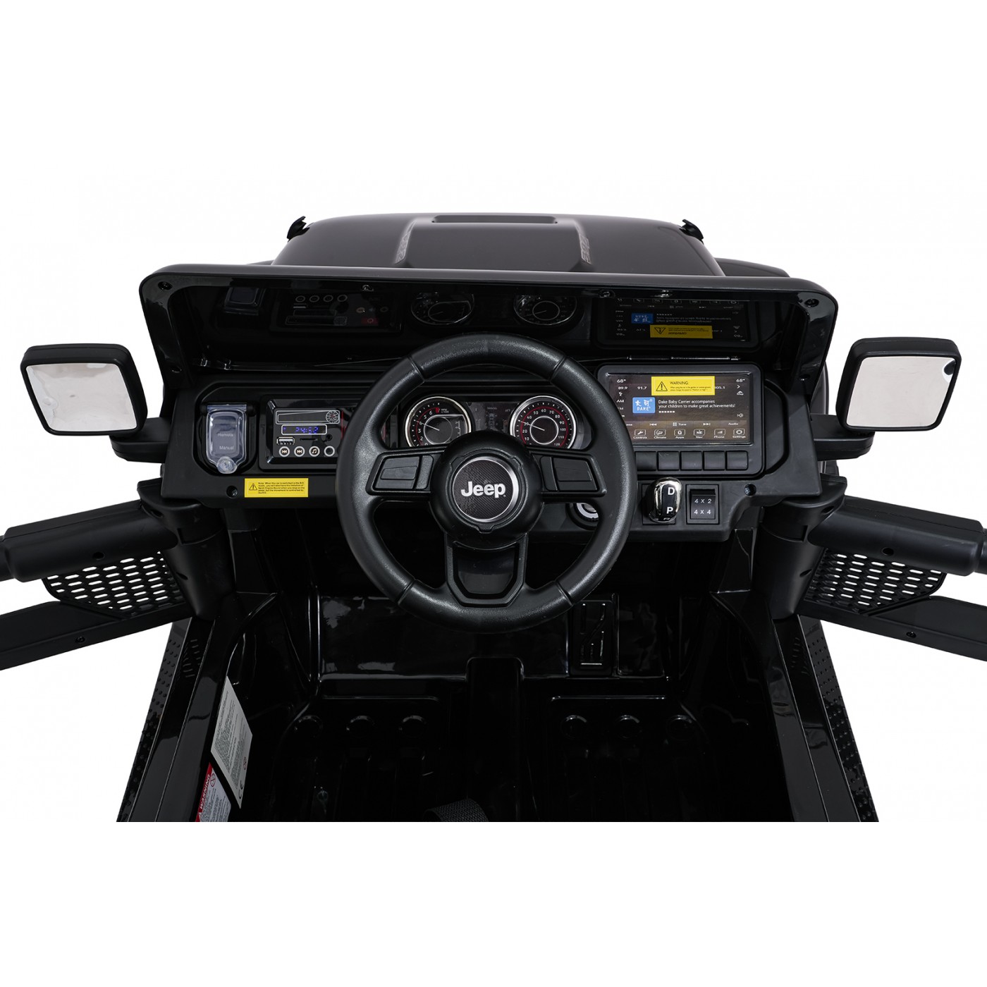 Jeep Wrangler Rubicon LIFT čierne vozidlo