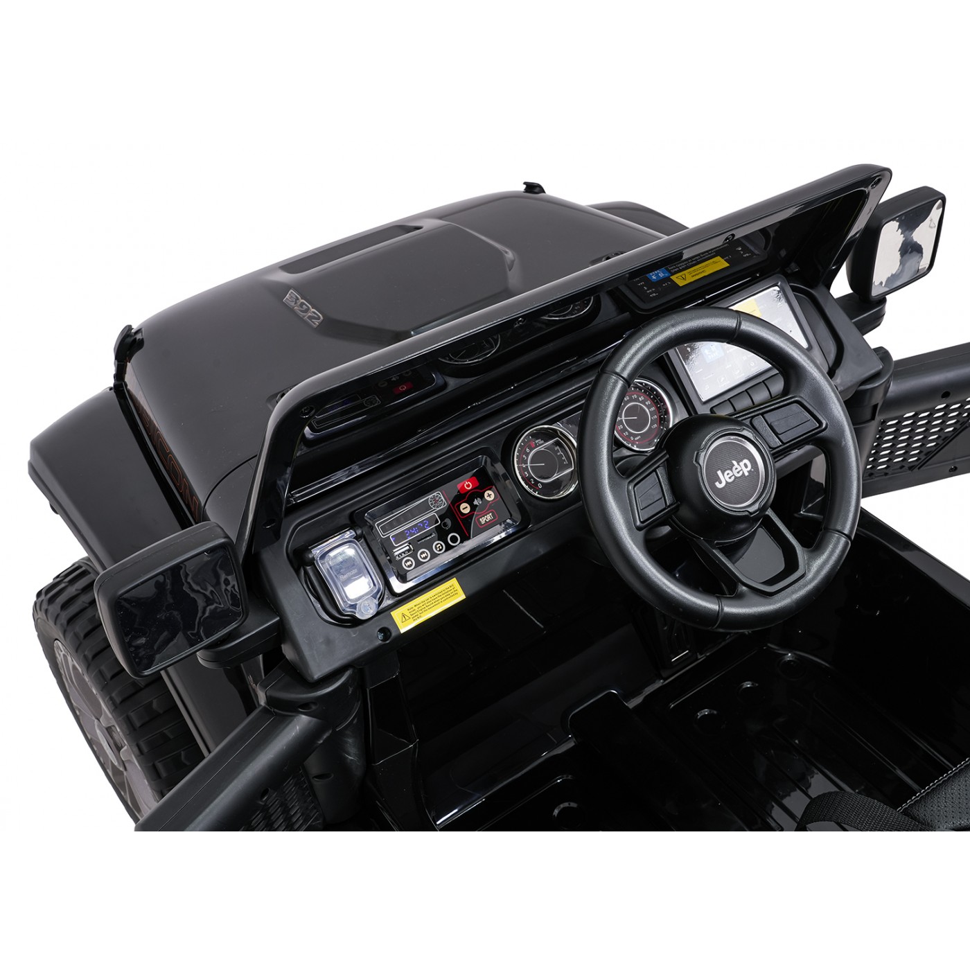 Jeep Wrangler Rubicon LIFT čierne vozidlo
