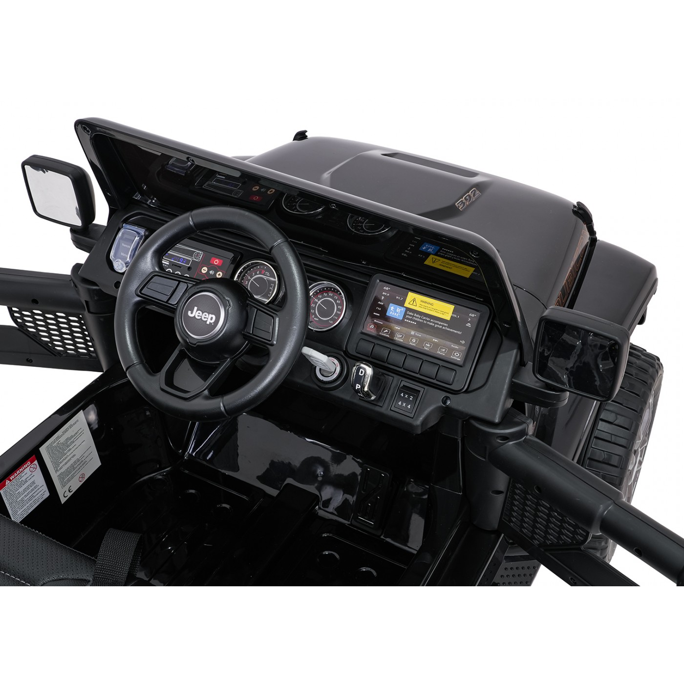 Jeep Wrangler Rubicon LIFT čierne vozidlo