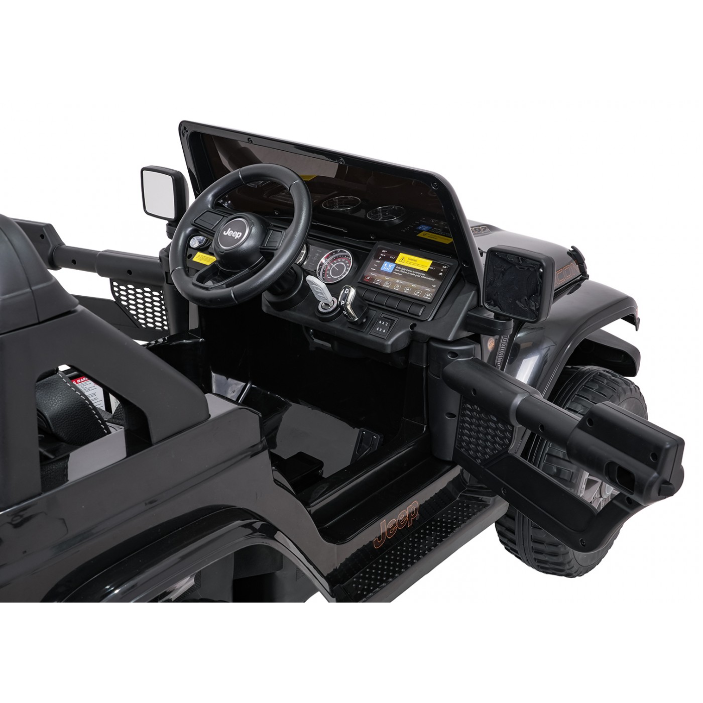 Jeep Wrangler Rubicon LIFT čierne vozidlo
