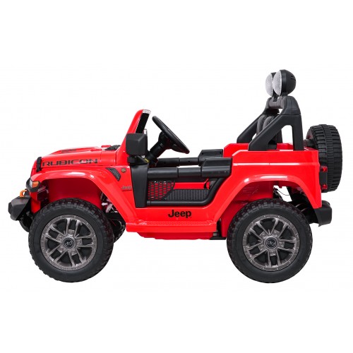 Jeep Wrangler Rubicon LIFT červené vozidlo