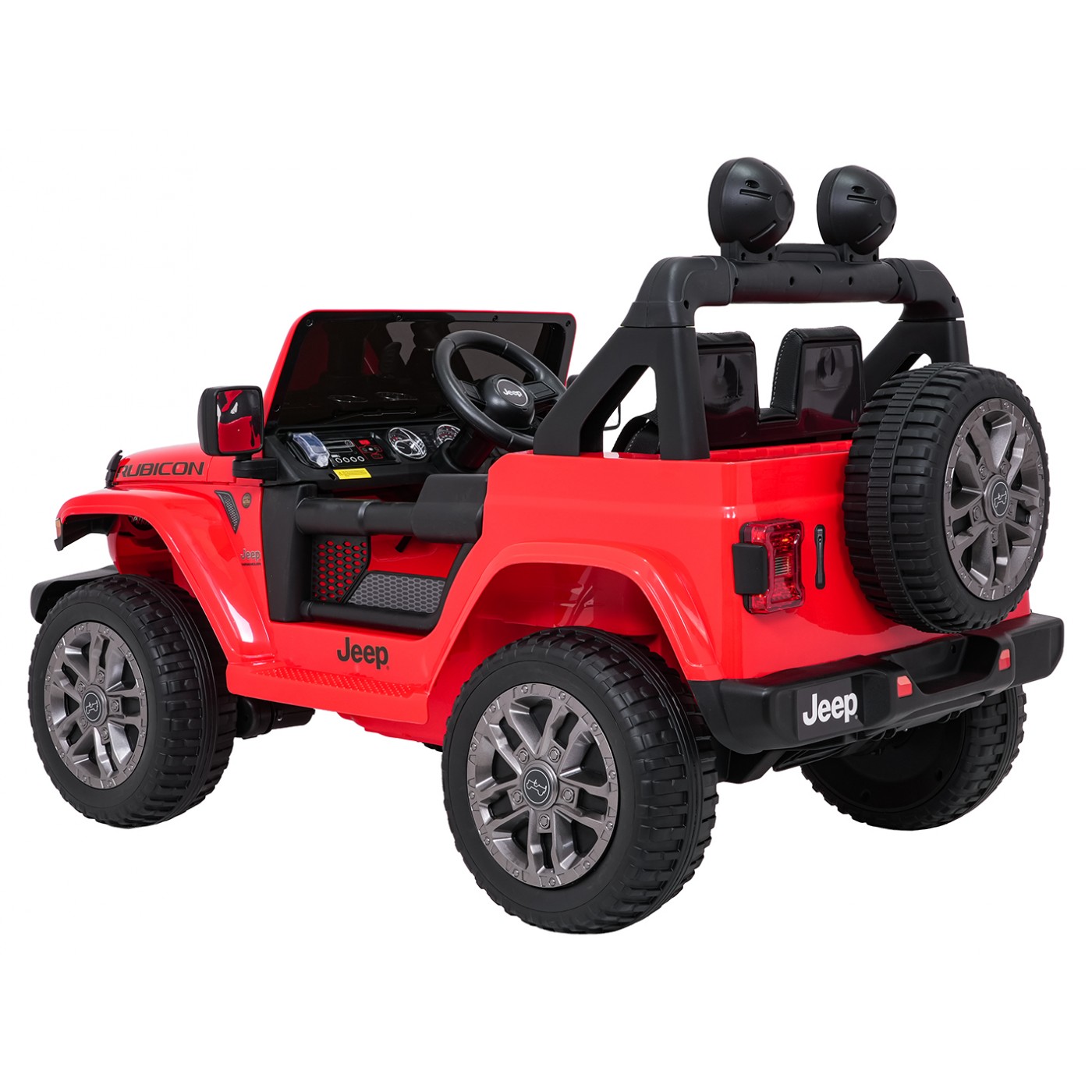 Jeep Wrangler Rubicon LIFT červené vozidlo