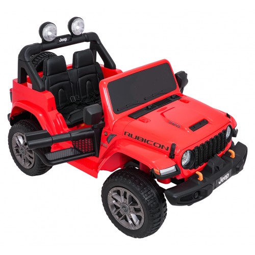 Jeep Wrangler Rubicon LIFT červené vozidlo
