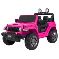Jeep Wrangler Rubicon LIFT ružové vozidlo