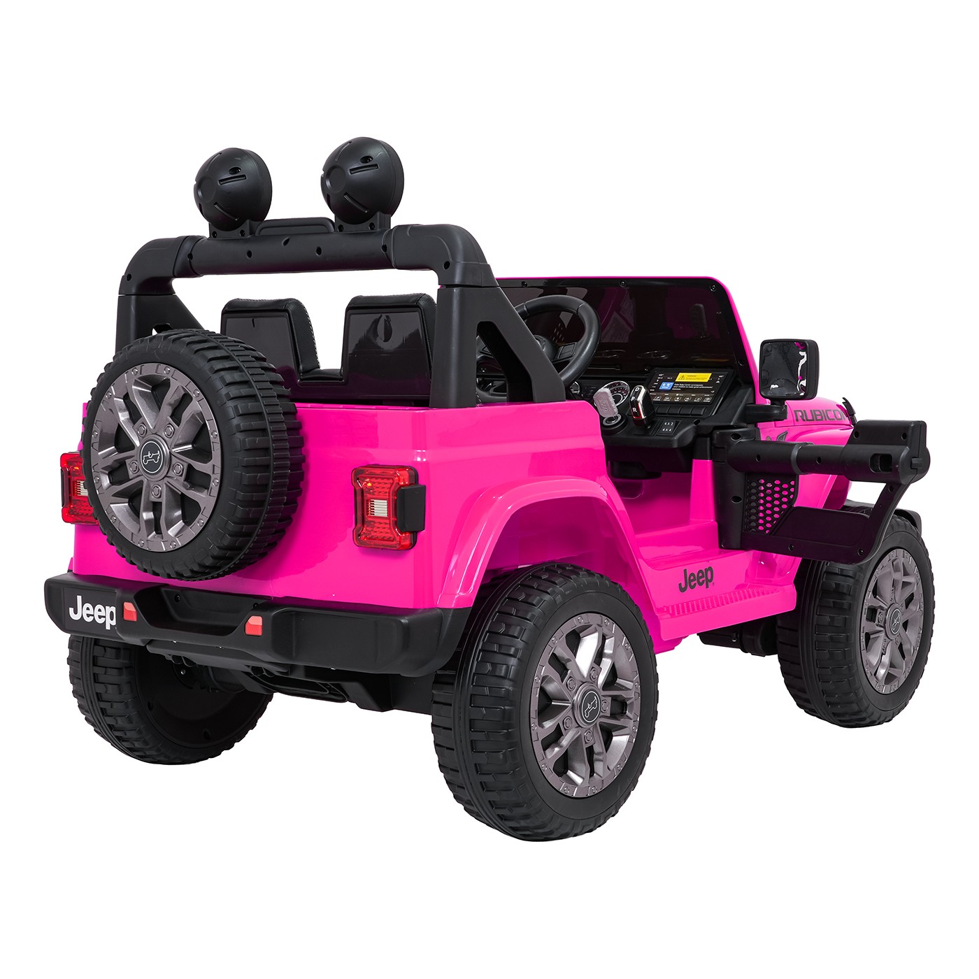 Jeep Wrangler Rubicon LIFT ružové vozidlo