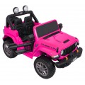 Jeep Wrangler Rubicon LIFT ružové vozidlo