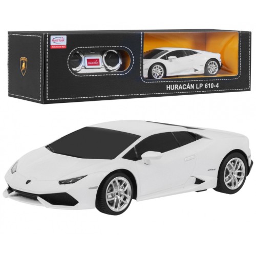 Autíčko R C Lamborgihini HURACAN LP610-4 Biele 1 24 RASTAR