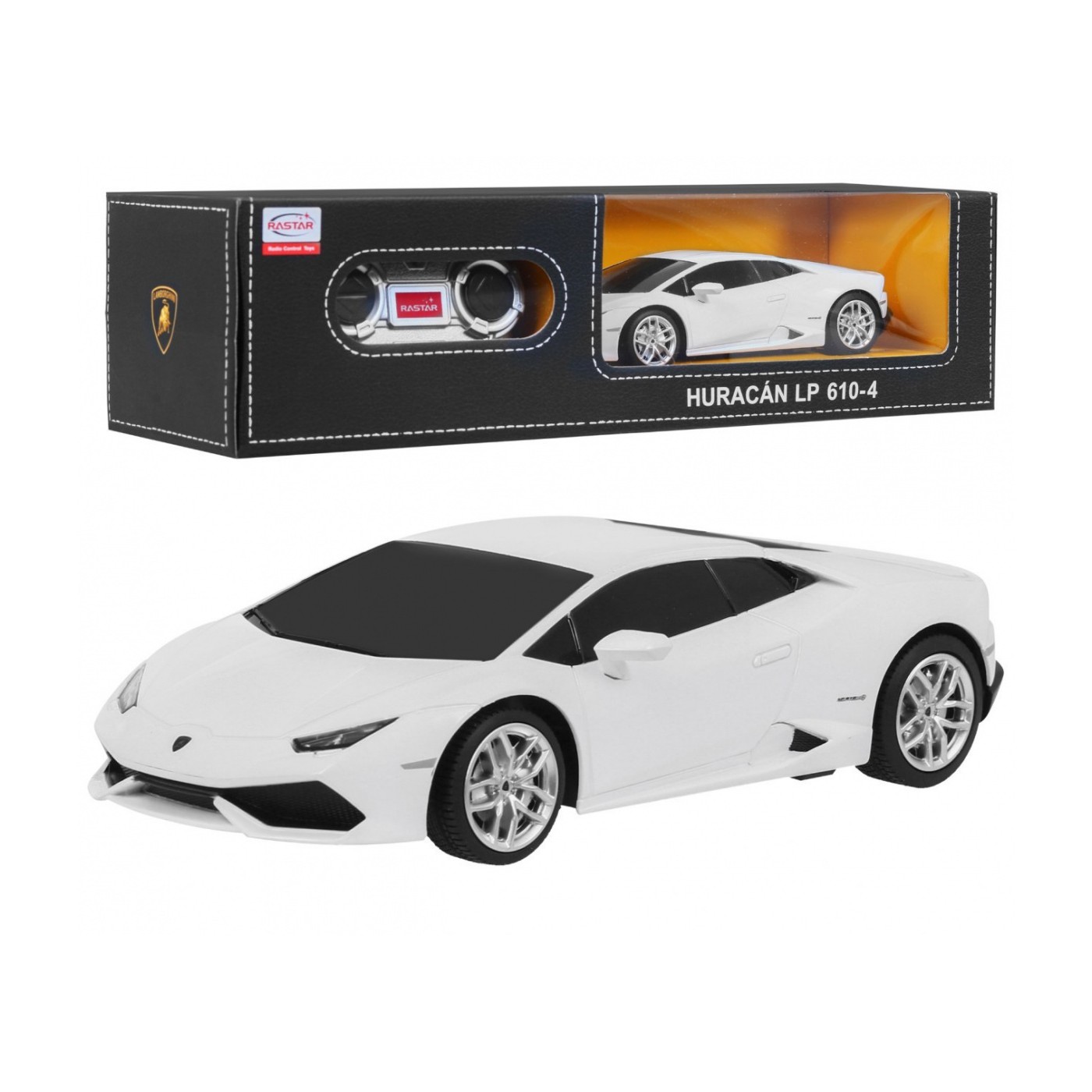 Autíčko R C Lamborgihini HURACAN LP610-4 Biele 1 24 RASTAR