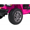 Jeep Wrangler Rubicon LIFT ružové vozidlo