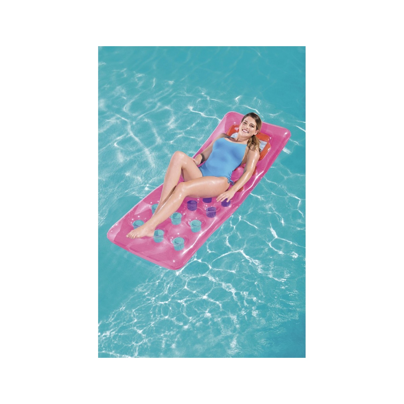 Matrac Plážový 188 71cm BESTWAY Ruž