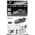 R/C Drift Car 1:20 so svetlami Funkcia zelená