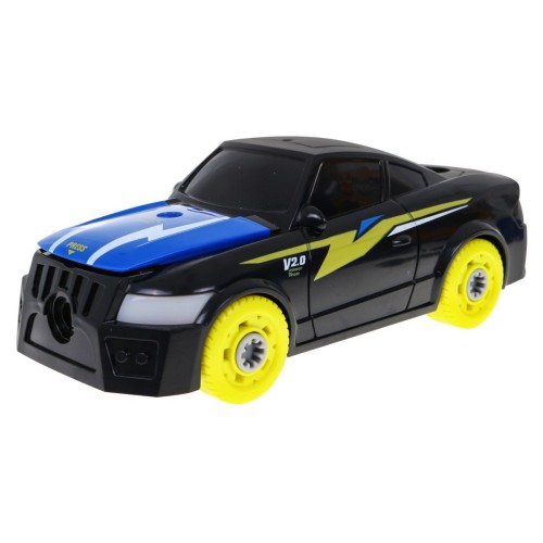 Skladacie športové autíčka 2v1 pre deti 3+ Elektrický skrutkovač + Skrutkovač + Zvuky Svetlá