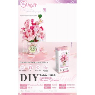 DIY Mäkká kvetinová súprava Fialová kytica