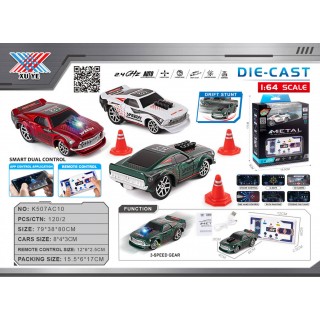 Driftovacie auto 1:64 SPEEDY + príslušenstvo