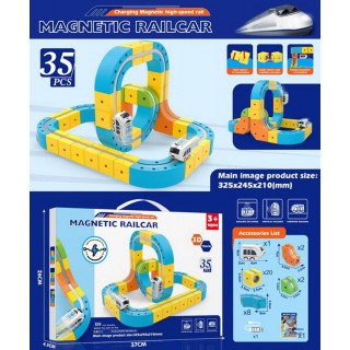 Farebná magnetická stopa 35el.