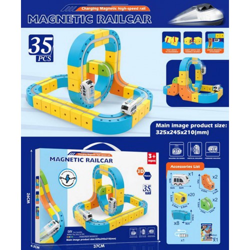 Farebná magnetická stopa 35el.