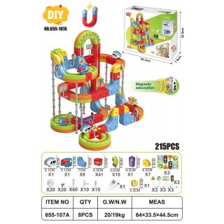 Magnetické farebné železničné 215el.