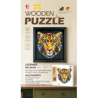 Drevené puzzle 175el. Tiger