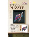 Drevené puzzle 158el. Želva