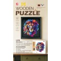 Drevené puzzle 155el. Lev