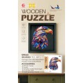 Sada drevených puzzle 168el. Orol
