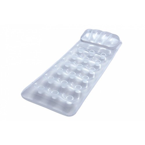 Nafukovací Matrac plážový Strieborný metalik 188x71cm BESTWAY + Opravná sada