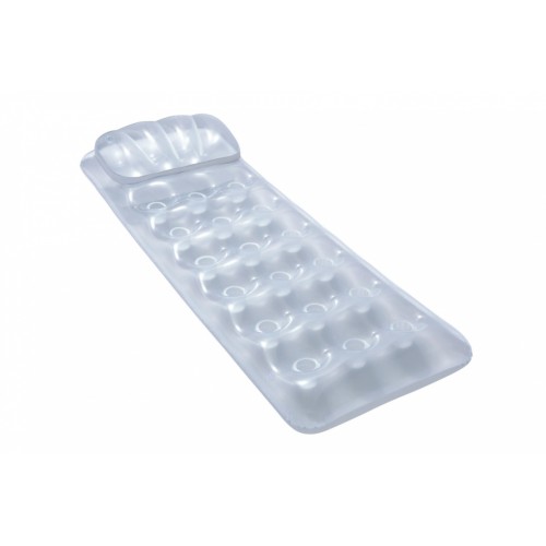 Nafukovací Matrac plážový Strieborný metalik 188x71cm BESTWAY + Opravná sada