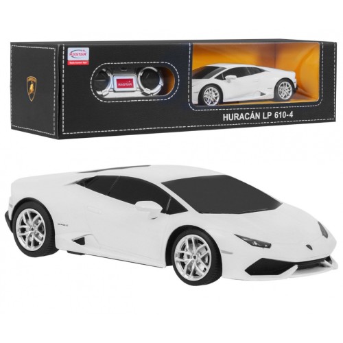 Autíčko R C Lamborgihini HURACAN LP610-4 Biele 1 24 RASTAR
