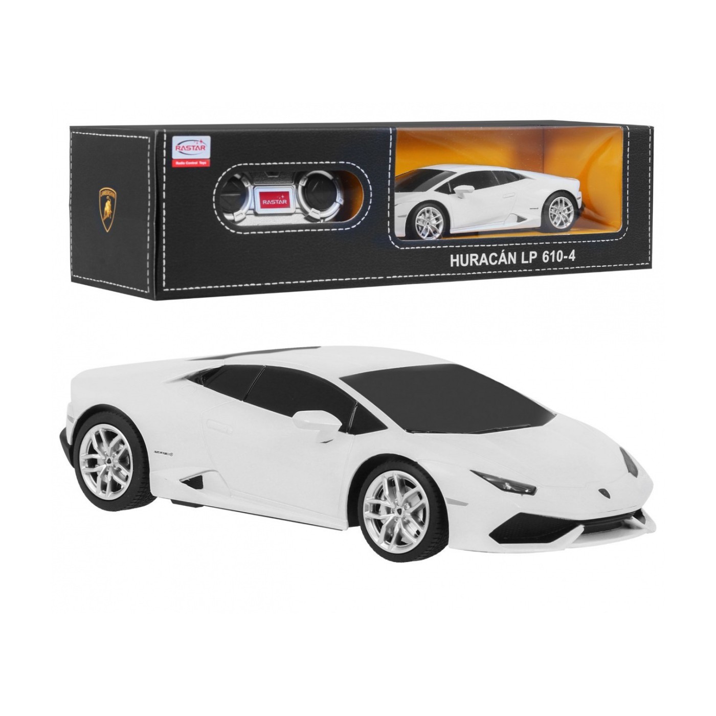 Autíčko R C Lamborgihini HURACAN LP610-4 Biele 1 24 RASTAR
