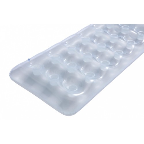 Nafukovací Matrac plážový Strieborný metalik 188x71cm BESTWAY + Opravná sada