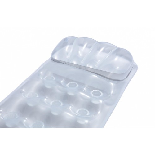 Nafukovací Matrac plážový Strieborný metalik 188x71cm BESTWAY + Opravná sada