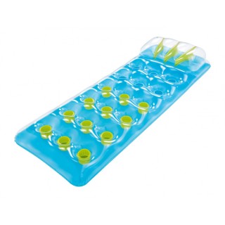 Neonový Matrac plážový BESTWAY Modrý 188x71cm + Opravná sada