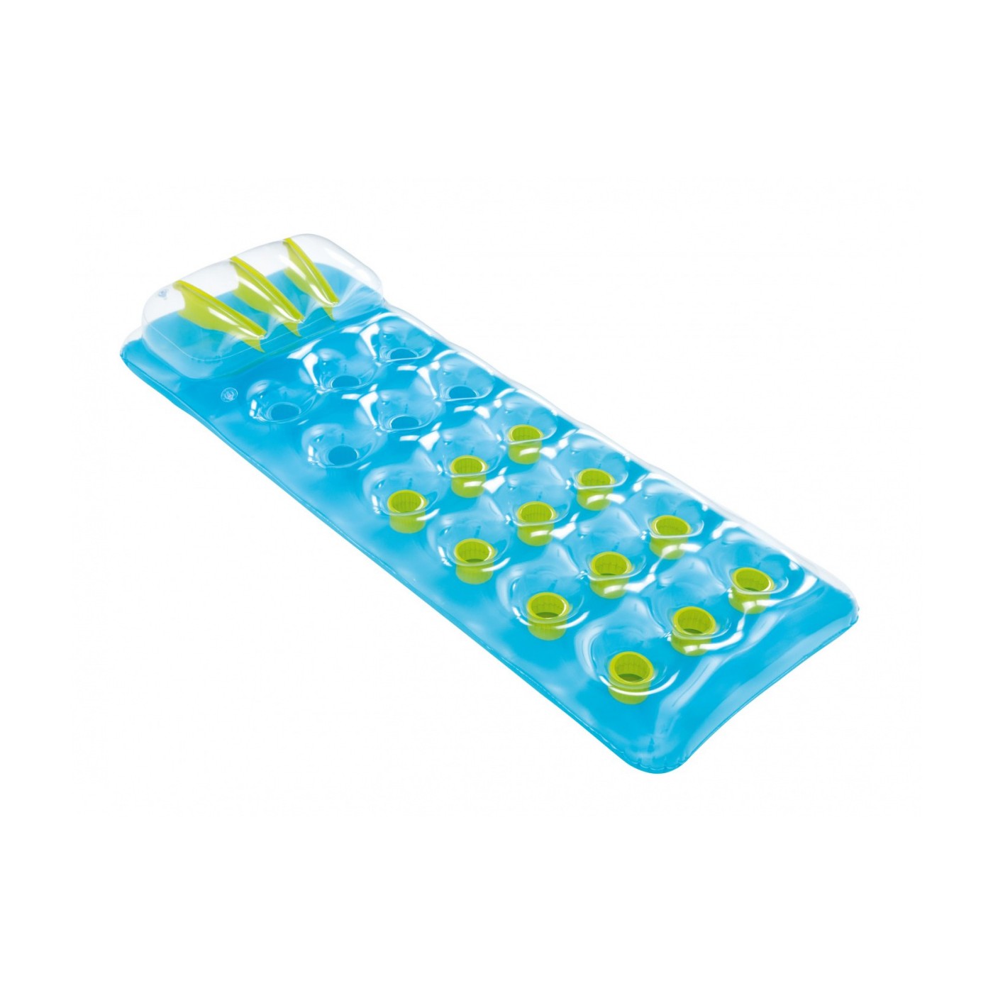 Neonový Matrac plážový BESTWAY Modrý 188x71cm + Opravná sada