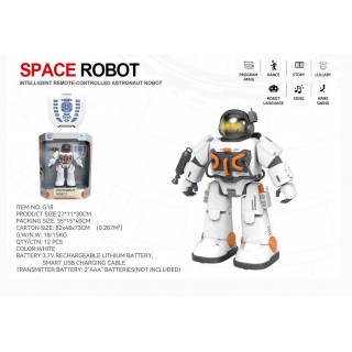 R/C SPACE ROBOT biely