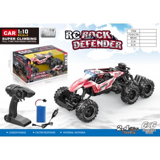 Crawler R/C 6x6 CHASE Red