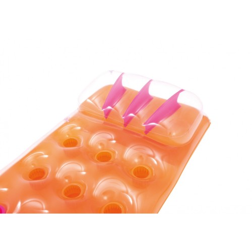 Neonový Matrac plážový BESTWAY Oranžový 188x71cm + Opravná sada