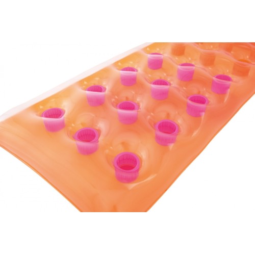 Neonový Matrac plážový BESTWAY Oranžový 188x71cm + Opravná sada