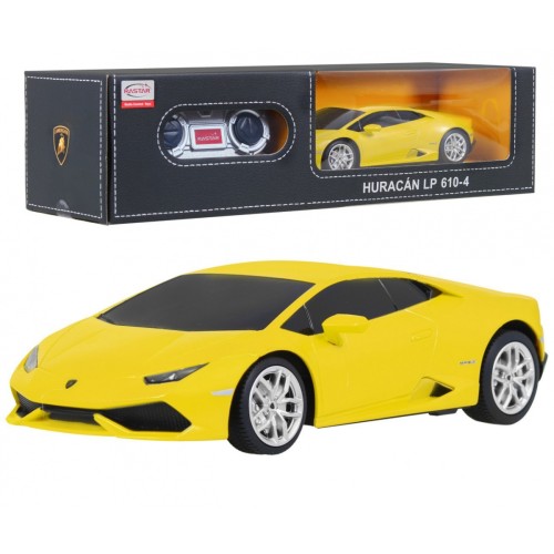 Autíčko R C Lamborgihini HURACAN LP610-4 Žlté 1 24 RASTAR