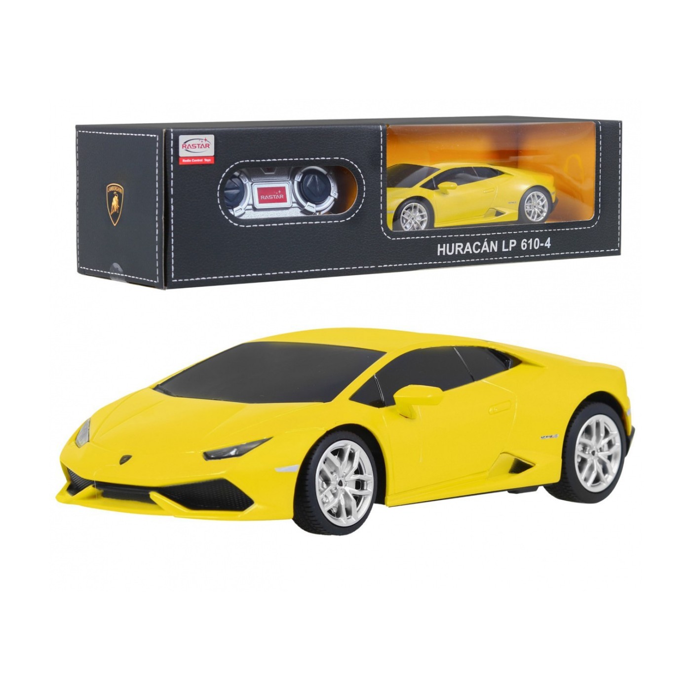 Autíčko R C Lamborgihini HURACAN LP610-4 Žlté 1 24 RASTAR