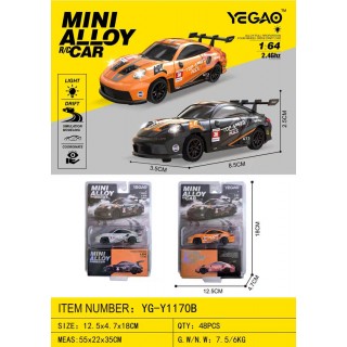 1:64 R/C TOP SPEED Drift Car Orange
