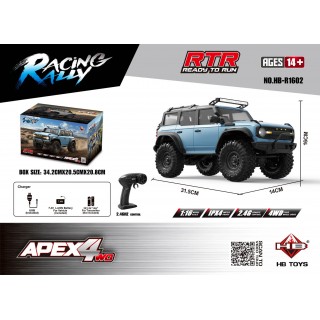 R/C terénne auto RTR APEX 4 1:16 Modrá
