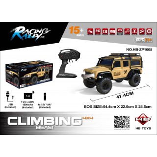 R/C terénne auto CLIMBING BEAST 4x4 1:10 Sandy