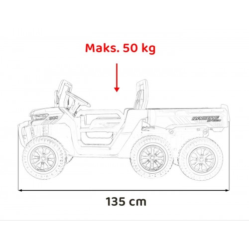 Farmer Truck Speed 900 Black 24V Series