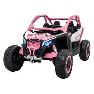 Buggy Maverick Turbo RR STRONG Nafukovacie kolesá ružové