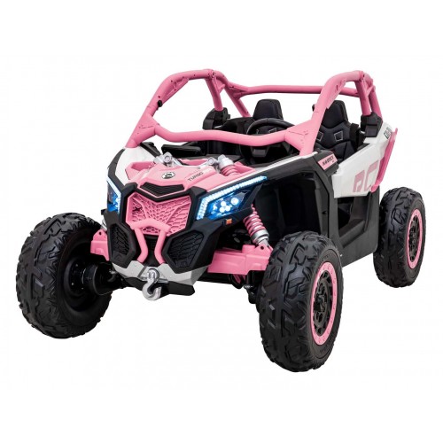 Buggy Maverick Turbo RR STRONG Nafukovacie kolesá ružové