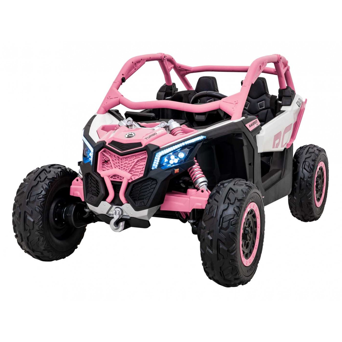 Buggy Maverick Turbo RR STRONG Nafukovacie kolesá ružové