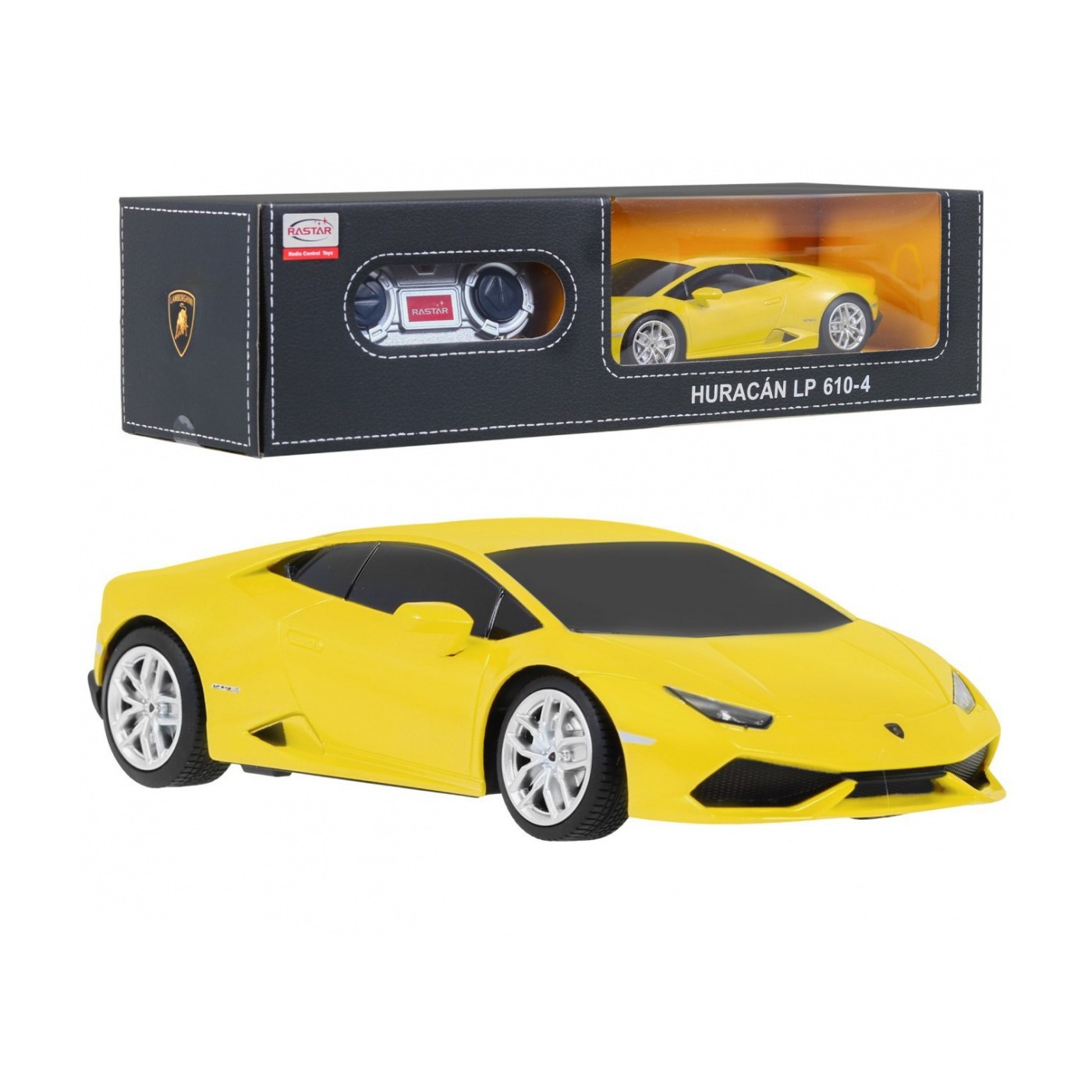 Autíčko R C Lamborgihini HURACAN LP610-4 Žlté 1 24 RASTAR
