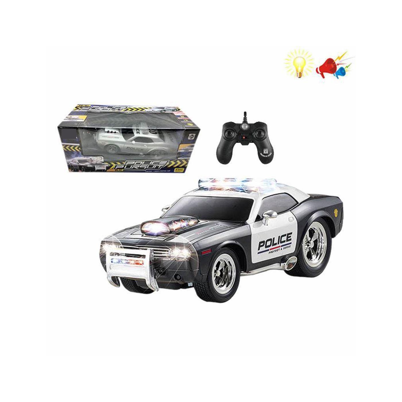 R/C rádiové auto so svetelnou a zvukovou funkciou